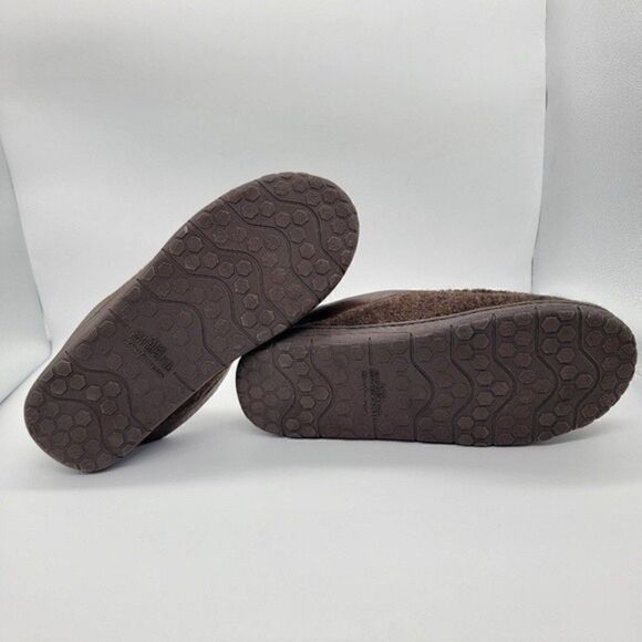 Nwot DEARFOAMS Whipstitch Trim Slipper - Picture 7 of 8